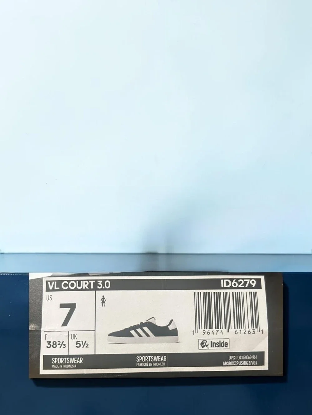 adidas Black Sneakers with White Stripes - Low Top Casual